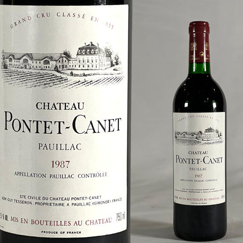 Ch. Pontet Canet ・Ch. Pontet Canet・1987