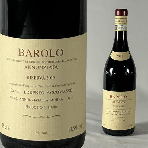 Barolo Annunziata Riserva・ACCOMASSO・2013