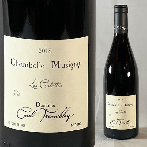 Chambolle Musigny Les Cabottes・Cecile Tremblay・2018