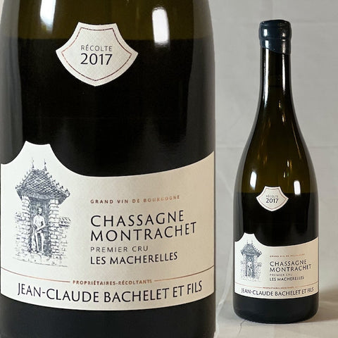 Chassagne-Montrachet 1er Cru Les Macherelles・Jean Claude Bachelet 2017