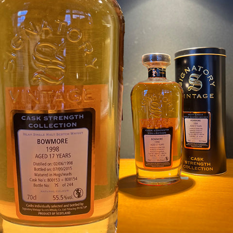 Cask Strength Collection 1998 Aged 17 Years・Bowmore