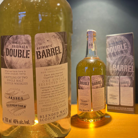 Double Barrel A Bottling Of Two Single Malt Scotch Whiskies・Ardbeg &amp; Glenrothes