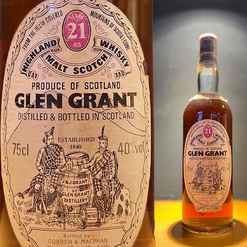 Highland Malt Scotch Whisky 21 Year old / Gordon & Macphail・Glen Grant